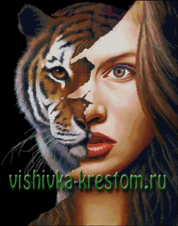 Женщина-тигрица