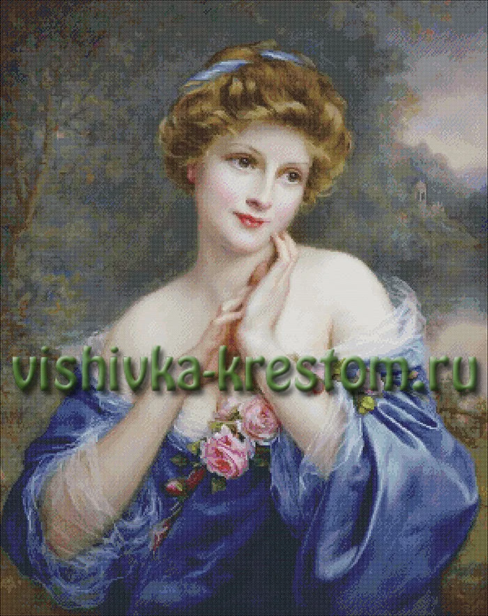 Леди в голубом
